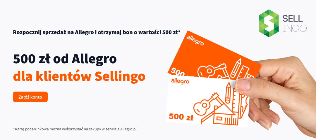 Jak w sklepie Sellingo zintegrować konto Allegro? - Załóż sklep internetowy  z Sellingo | Proste oprogramowanie